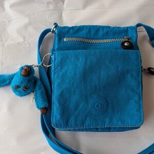 Kipling EL DORADO Shoulder Crossbody Bag Blue/turquoise